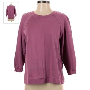 Madewell 3/4 sleeve sweatshirt